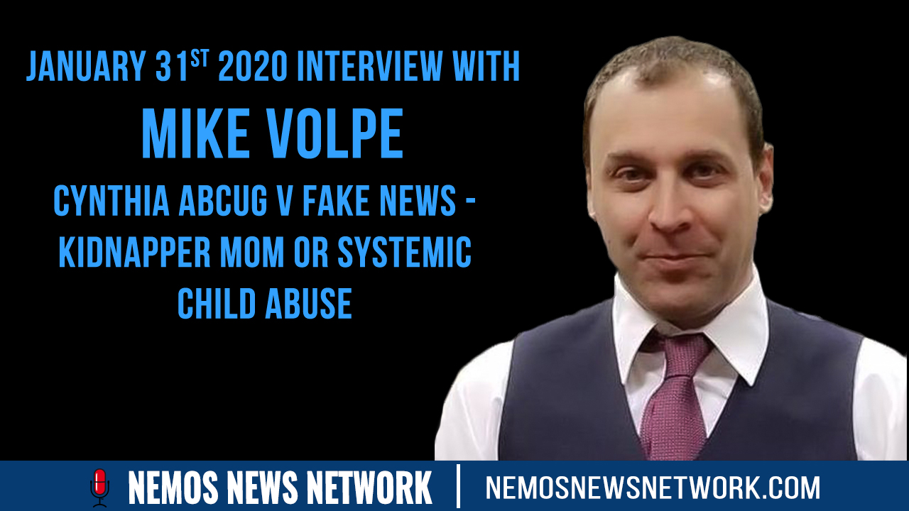 Cynthia Abcug v Fake News - Kidnapper Mom or Systemic Child Abuse