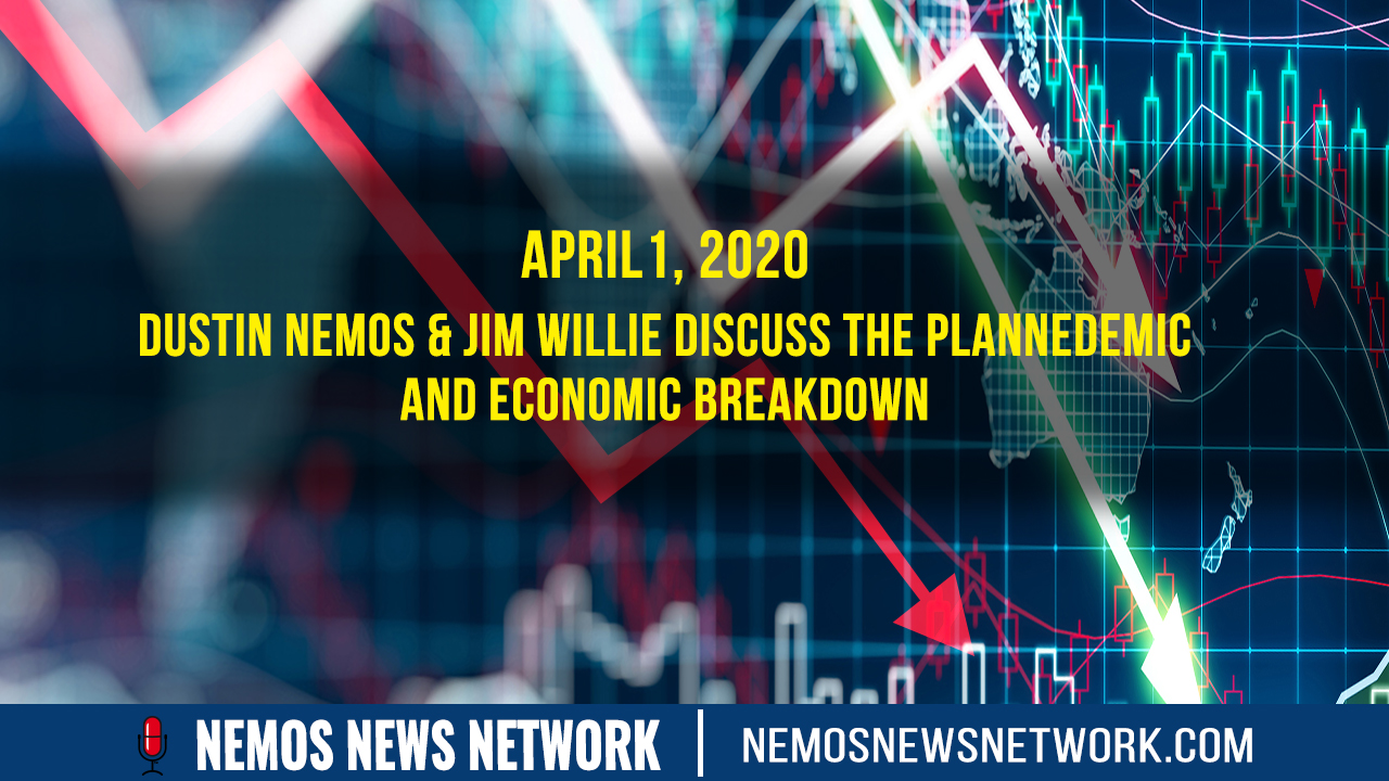4.2.2020 - Dustin Nemos & Jim Willie discuss the Plannedemic and Economic Breakdown