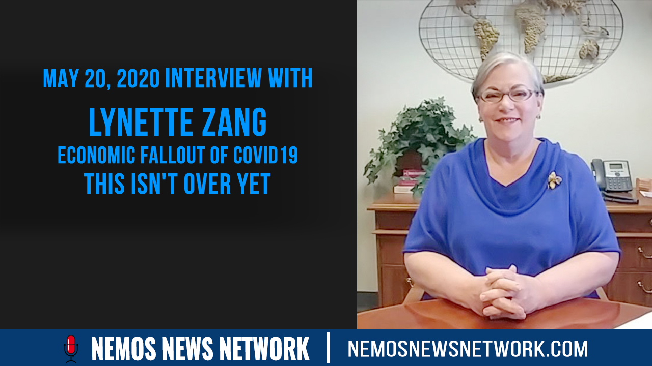 5.20.2020 - Lynette Zang and Dustin Nemos discuss Economic Fallout of Covid19, This Isn't Over Yet.