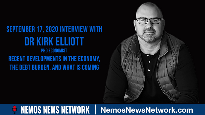 Dr Kirk Elliott on Recent Developments in the Economy, the Debt Burden, and What is Coming..