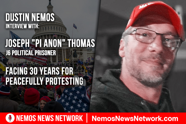 Interview in the Empire: Joseph "Pi Anon" Thomas - Facing 30 years for Peacefully Protesting.