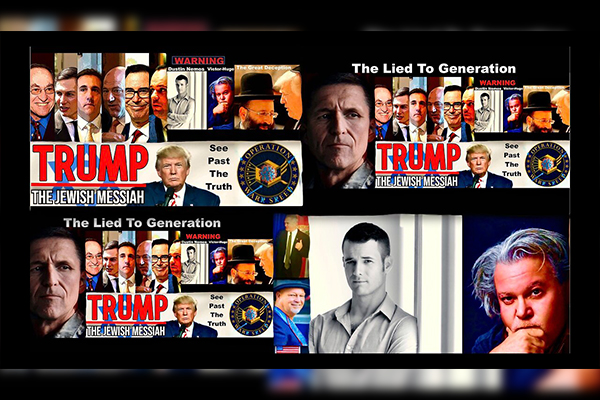 Dustin Nemos Q Victor Hugo Donald Trump General Michael Flynn Mike Gill PJ Schrantz William DeBilzan