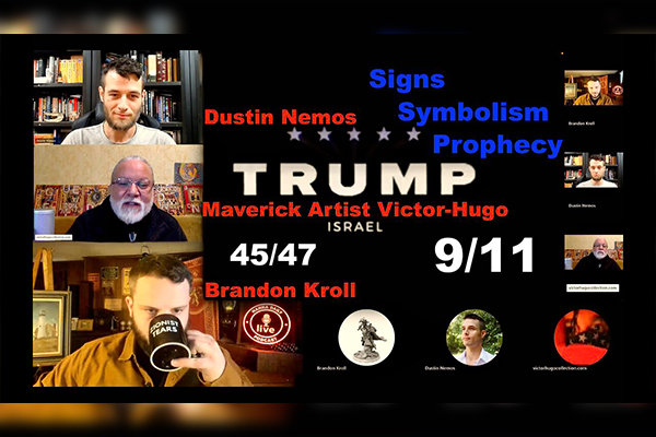 Dustin Nemos Brandon Kroll VictorHugo Trump JD Vance Victory Fulfills Prophecy 45 47 Signs Symbolism