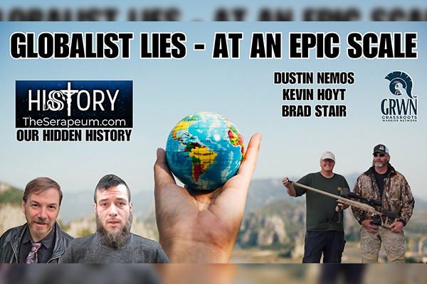 WE WERE ALL LIED TO: The globalists, basic math and common sense that's not so common