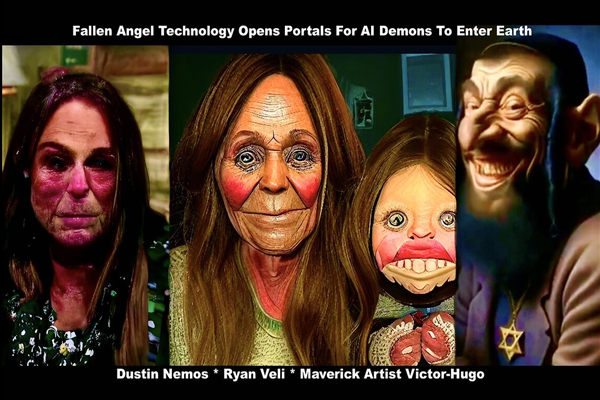 Artificial Intelligence Demons CERN Vatican Portals Lucifer Sigil Dustin Nemos Ryan Veli Victor Hugo