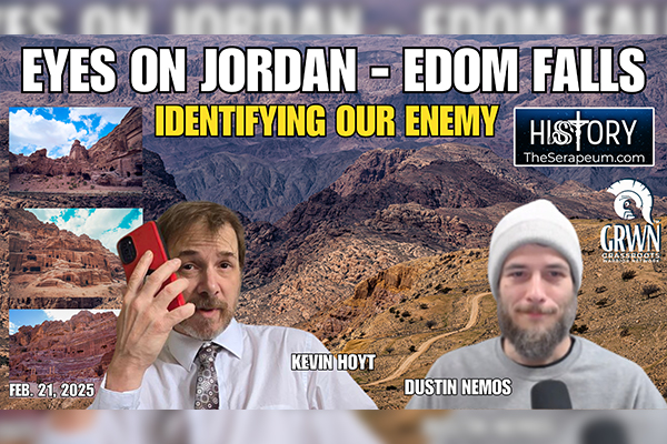 GRWN Kevin Hoyt Ft. Dustin Nemos: The Middle East conflicts v the Fall of Edom: It was written