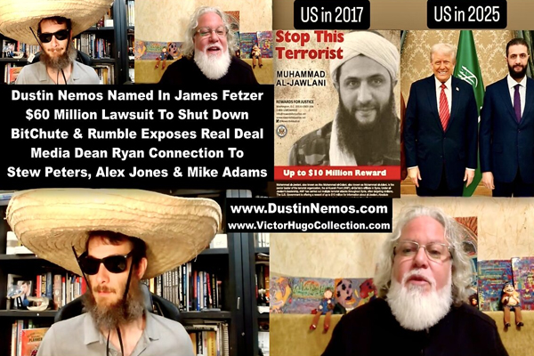 Dustin Nemos Named In Jim Fetzer Lawsuit Bares Dark Connection To Stew Peters Alex Jones Mike Adams
